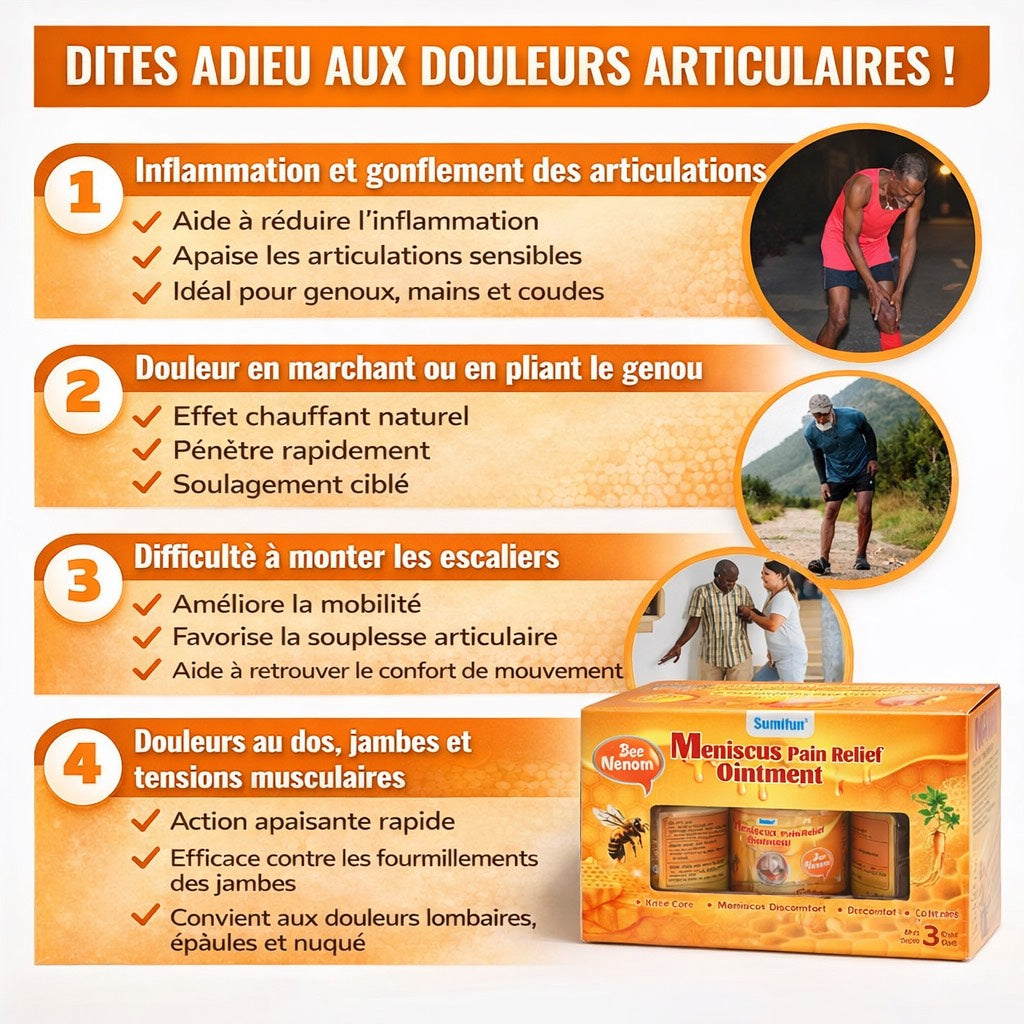 3 Crèmes anti-douleur