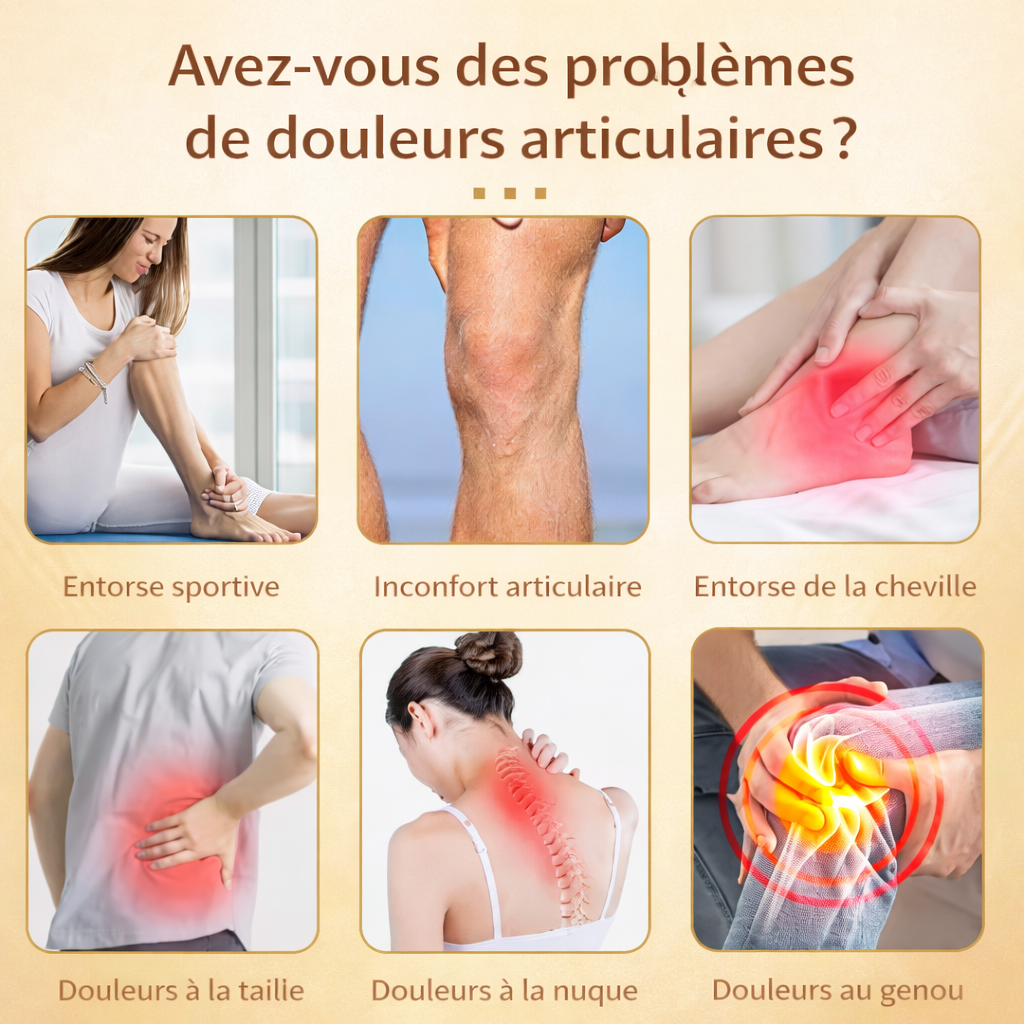 3 Crèmes anti-douleur