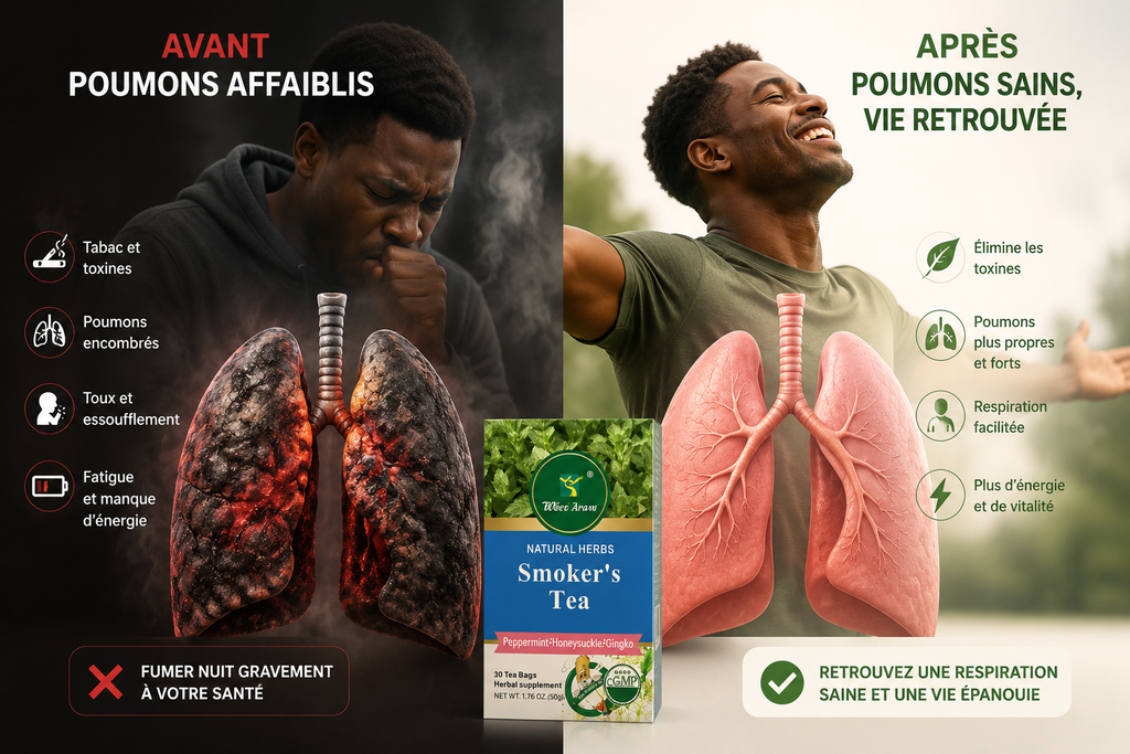 Thé détox poumons et foie