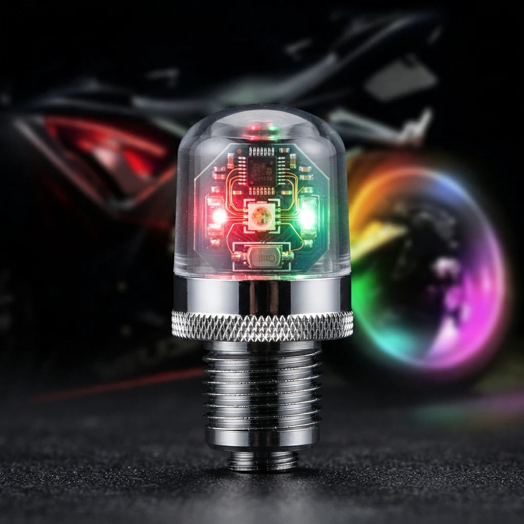 4 Lumières LED pour Roues : Dominez la nuit